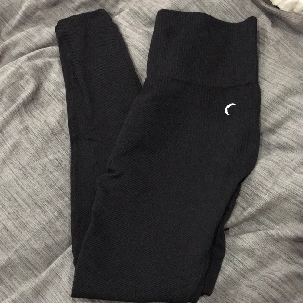 ZYIA Black High-Waisted Leggings